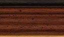 P13 - Walnut Coloured with Gold lip and Black Outer Edge Frame